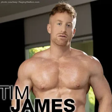 Tim James Handsome Ripped Canadian Gay Porn Star
