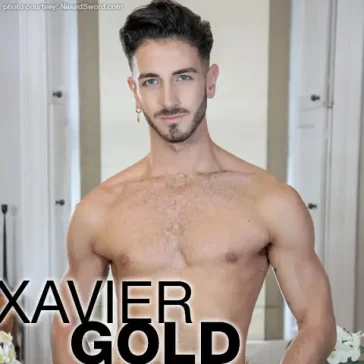 Xavier Gold Slender Handsome London based Gay Porn Star