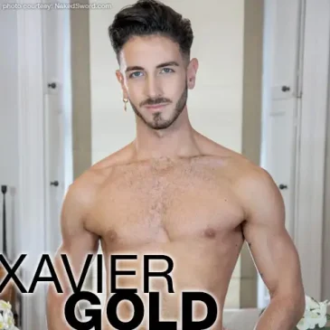 Xavier Gold Slender Handsome London based Gay Porn Star