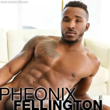 Pheonix Fellington Horse Hung Handsome Black American Gay Porn Star