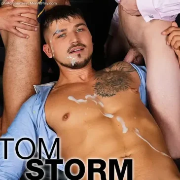 Tom Storm Handsome Russian Hunk Gay Porn Star