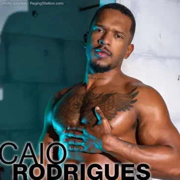 Caio Rodrigues Hung Tattooed Brazilian Gay Porn Star
