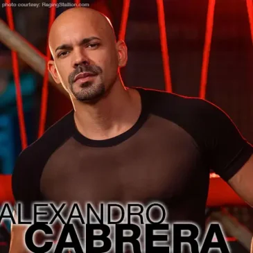 Alexandro Cabrera Hung Cuban Muscle Gay Porn Star
