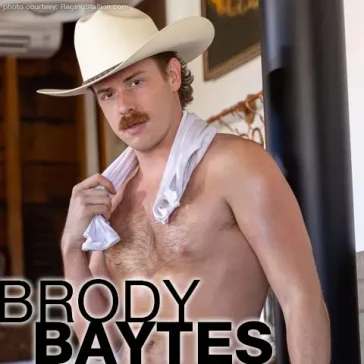 Brody Baytes Handsome Hung American Gay Porn Star