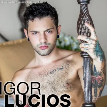 Igor Lucios Sexy Hairy Compact Brazilian Gay Porn Star