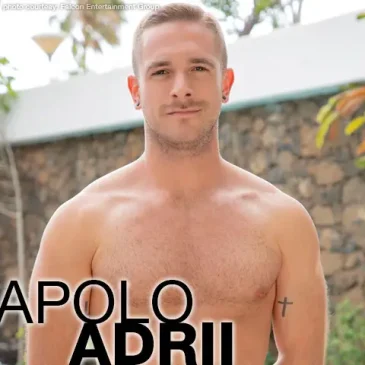Apolo Adri Handsome Hung Blond Spanish Gay Porn Star