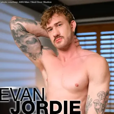 Evan Jordie Handsome Hunk Gay Porn Star