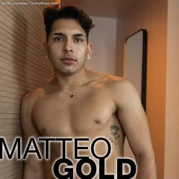 Matteo Gold Cute Butt Latino Gay Porn Star