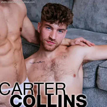 Carter Collins Scruffy Sexy American Gay Porn Star at Randy Blue