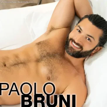 Paolo Bruni Handsome Hairy Gay Porn Star