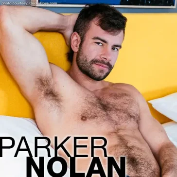 Parker Nolan Scruffy Handsome Gay Porn Star