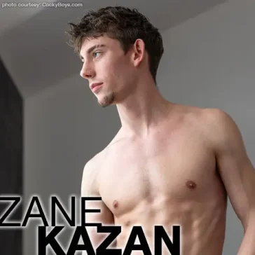 Zane Kazan Handsome Slender Gay Porn Star