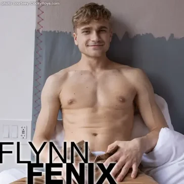 Flynn Fenix Handsome Blond American Gay Porn Star