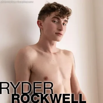 Ryder Rockwell Blond Twink American Gay Porn Star