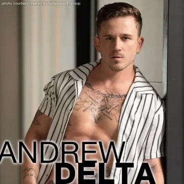 Andrew Delta Sexy Tattooed Blond Twunk American Gay Porn Star