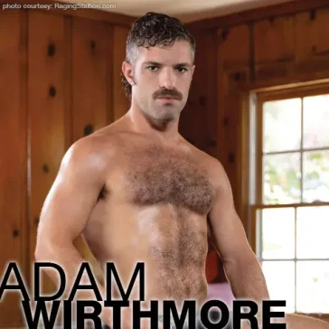 Adam Wirthmore Hairy Handsome American Gay Porn Star