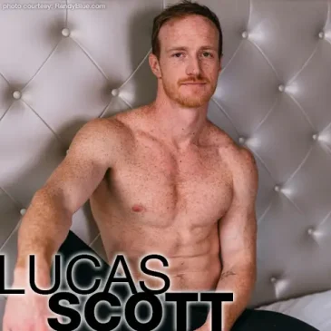 Lucas Scott Handsome Muscle Ginger Gay Porn Star