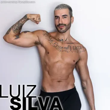 Luiz Silva Devilishly Handsome Tattooed Gay Porn Star