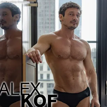 Alex Kof Lucas Entertainment Russian Muscle Stud Gay Porn Star