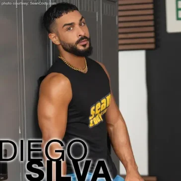 Diego Silva Handsome Latin Gay Porn Star