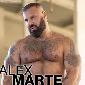 Alex Marte Italian Gay Porn Star and Handsome Hunk of a Man