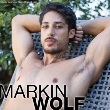 Markin Wolf Suave Handsome Brazilian Gay Porn Star