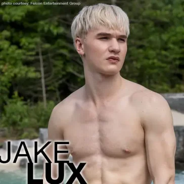 Jake Lux Blond Hung Twunk Gay Porn Star