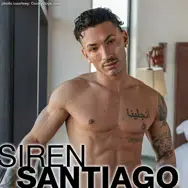 Siren Santiago Handsome Muscled Power Bottom Gay Porn Star Gay Porn 140007 gayporn star