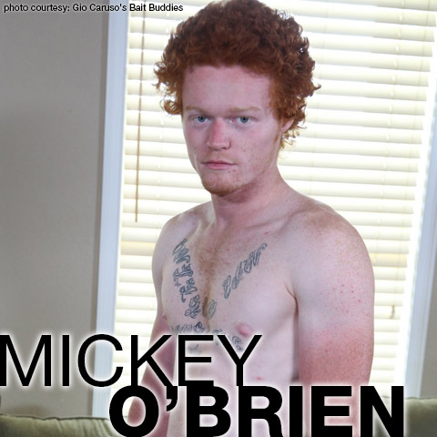 Ginger with a Carrot Top Poof American Gay Porn Star, Mickey O’Brien. 