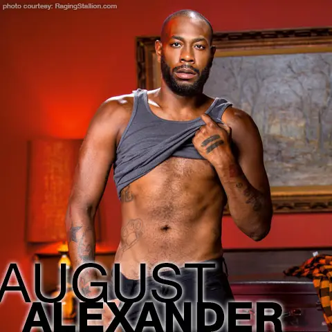 August Alexander Hung Uncut Black American Gay Porn Star Gay Porn 136846 gayporn star