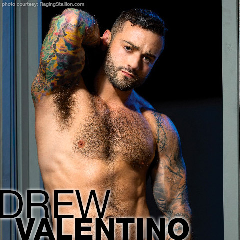 Drew Valentino Handsome Hairy Muscle American Gay Porn Star Gay Porn 137155 gayporn star