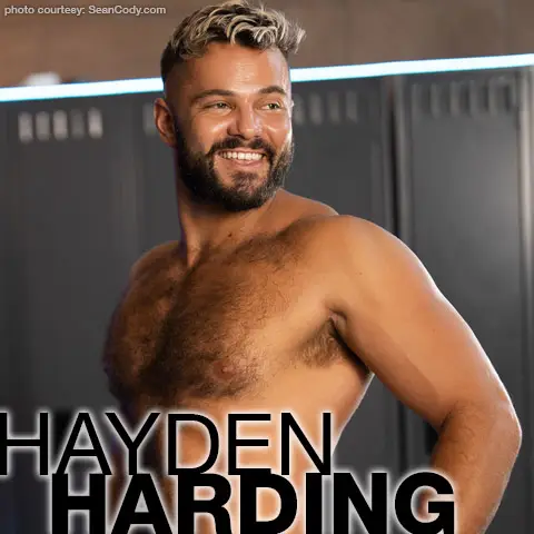 Hayden Harding Handsome Hairy Bearded American Gay Porn Star Gay Porn 140140 gayporn star