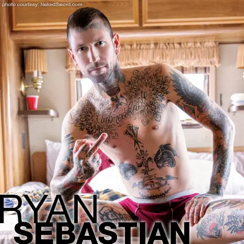 Ryan Sebastian Tattooed American White Trash Gay Porn Star Gay Porn 140429 gayporn star